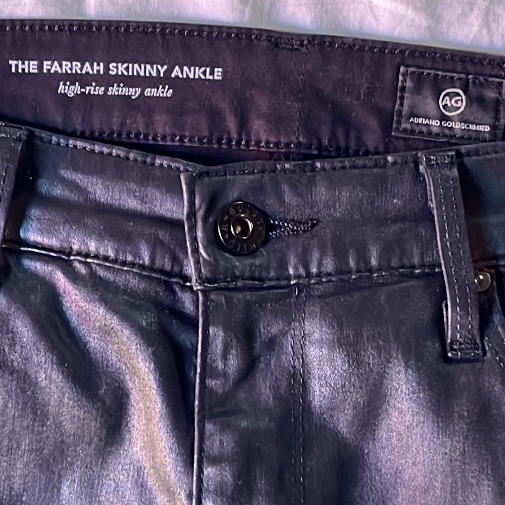Adriano Goldschmied AG The Farrah High-Rise Skinny Ankle Black 30R - Picture 5 of 13